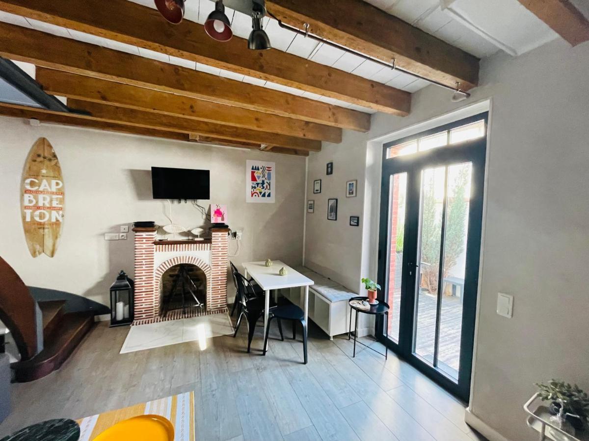 Maison Capbreton A 4 Min Des Plages Eksteriør bilde